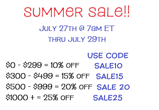SUMMER SALE 2023