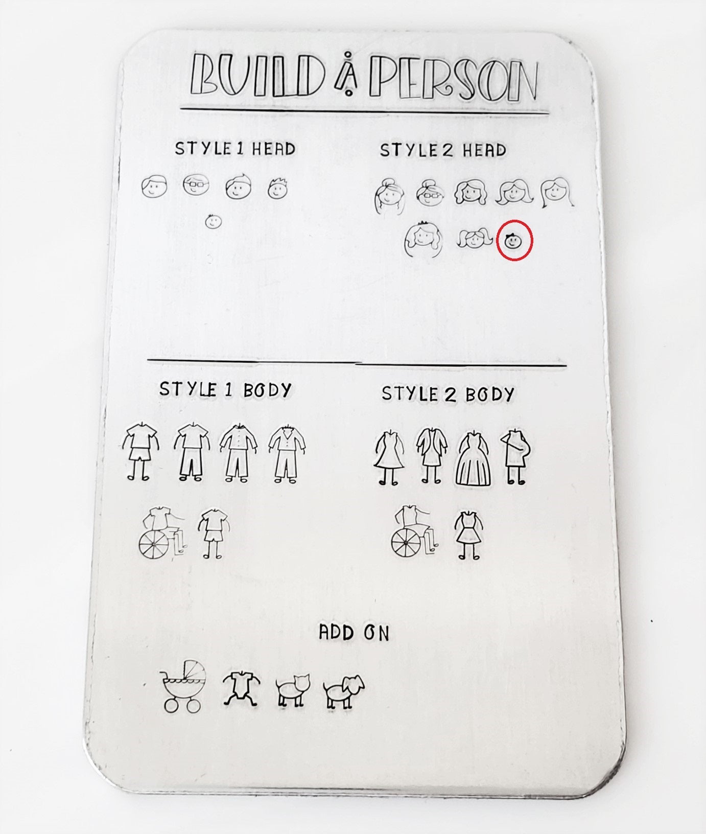 Stick People - Female Heads