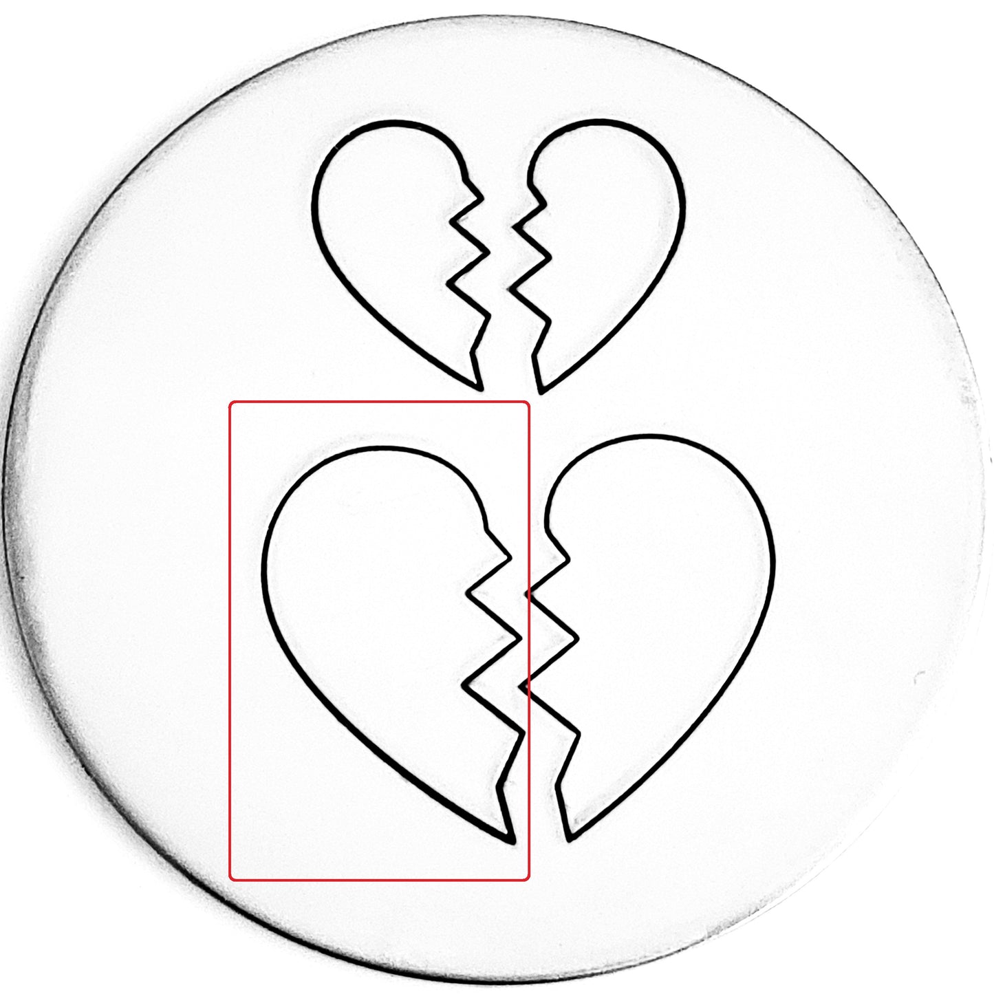 Broken Heart - Larger Sizes - Overstock