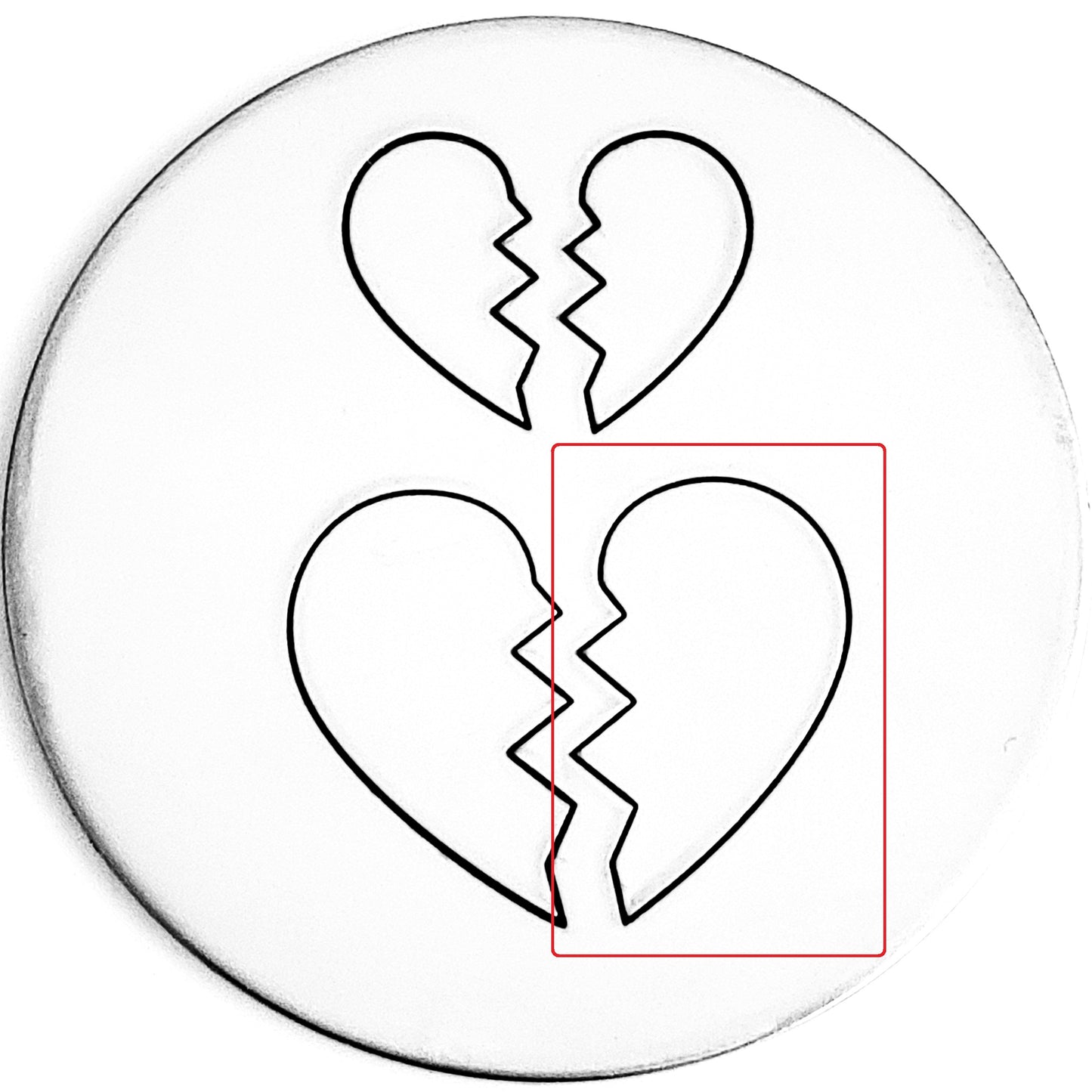 Broken Heart - Larger Sizes - Overstock