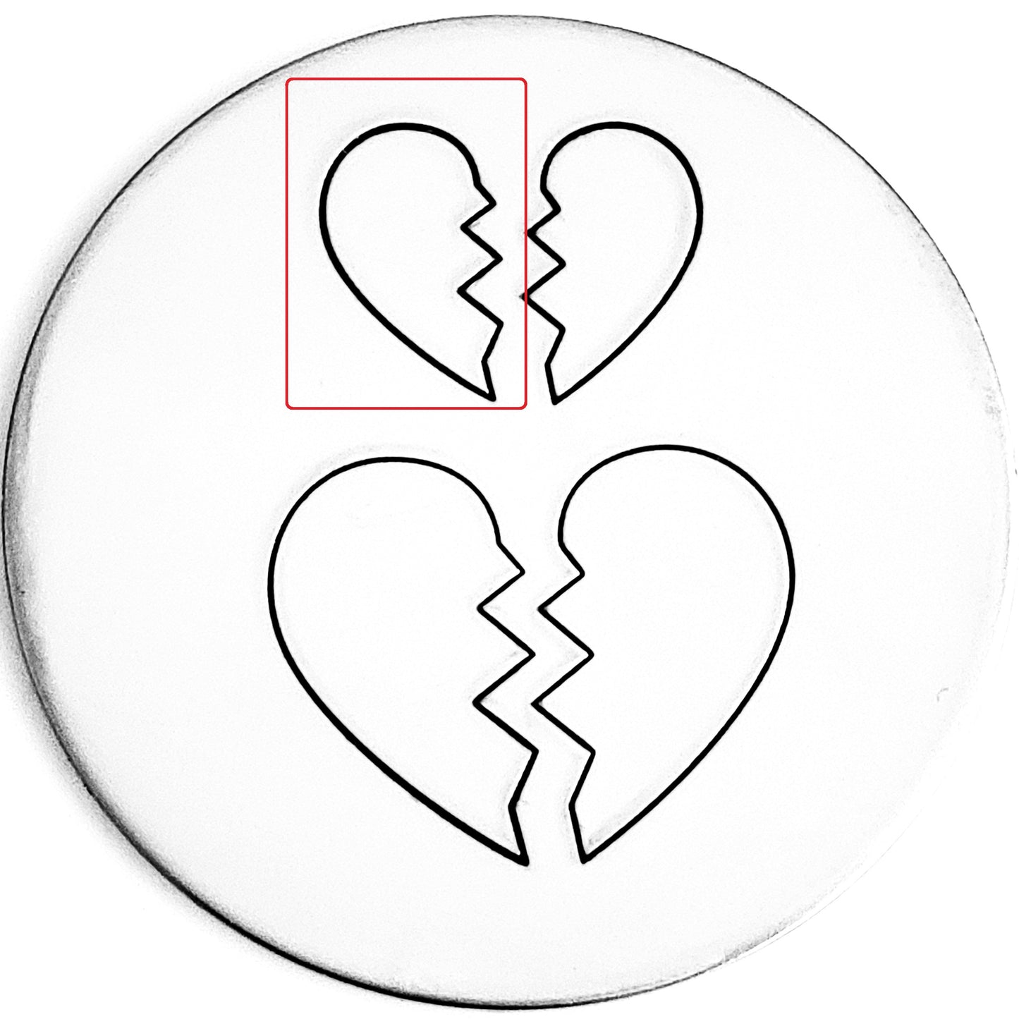 Broken Heart - Larger Sizes - Overstock