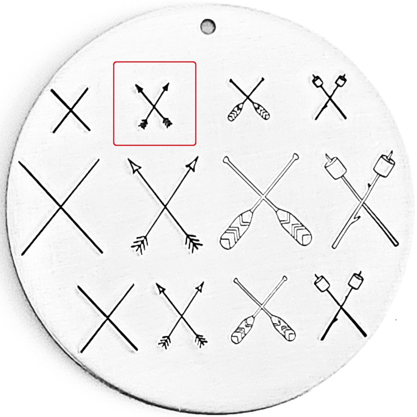 Crossed Arrows