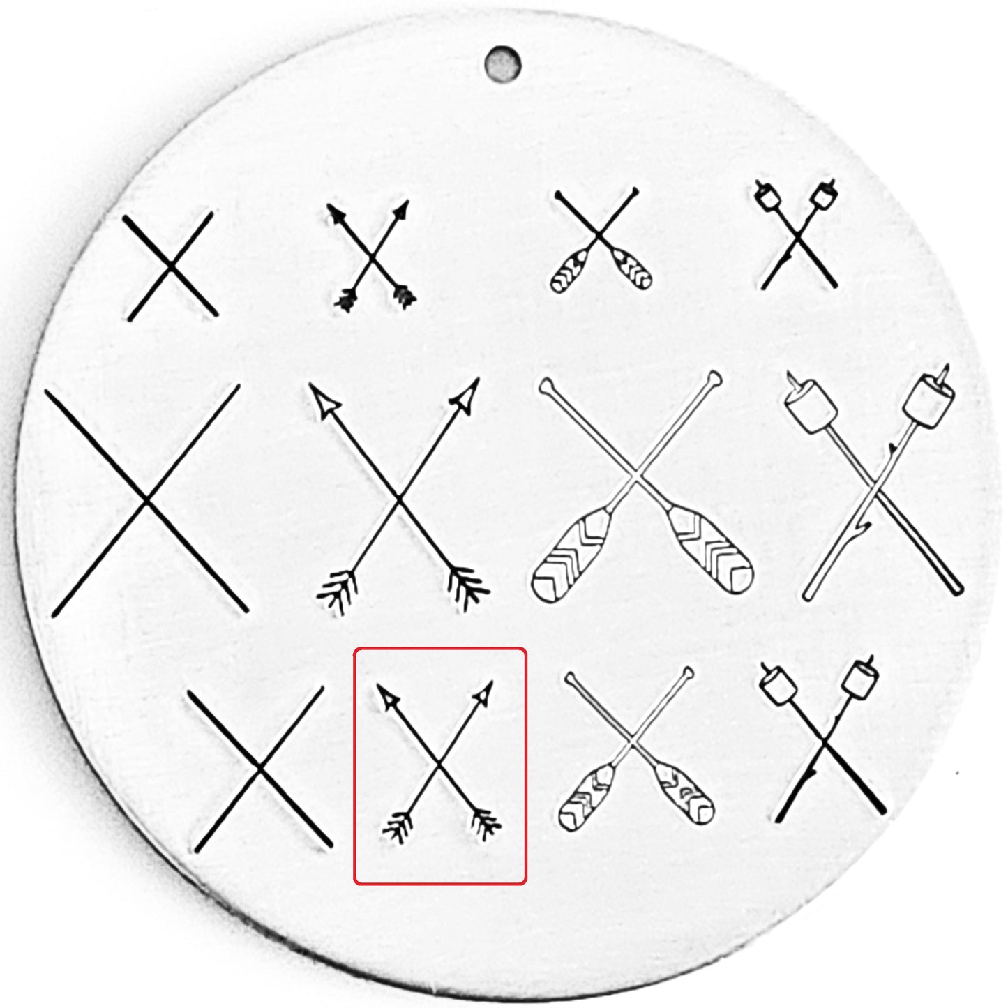 Crossed Arrows