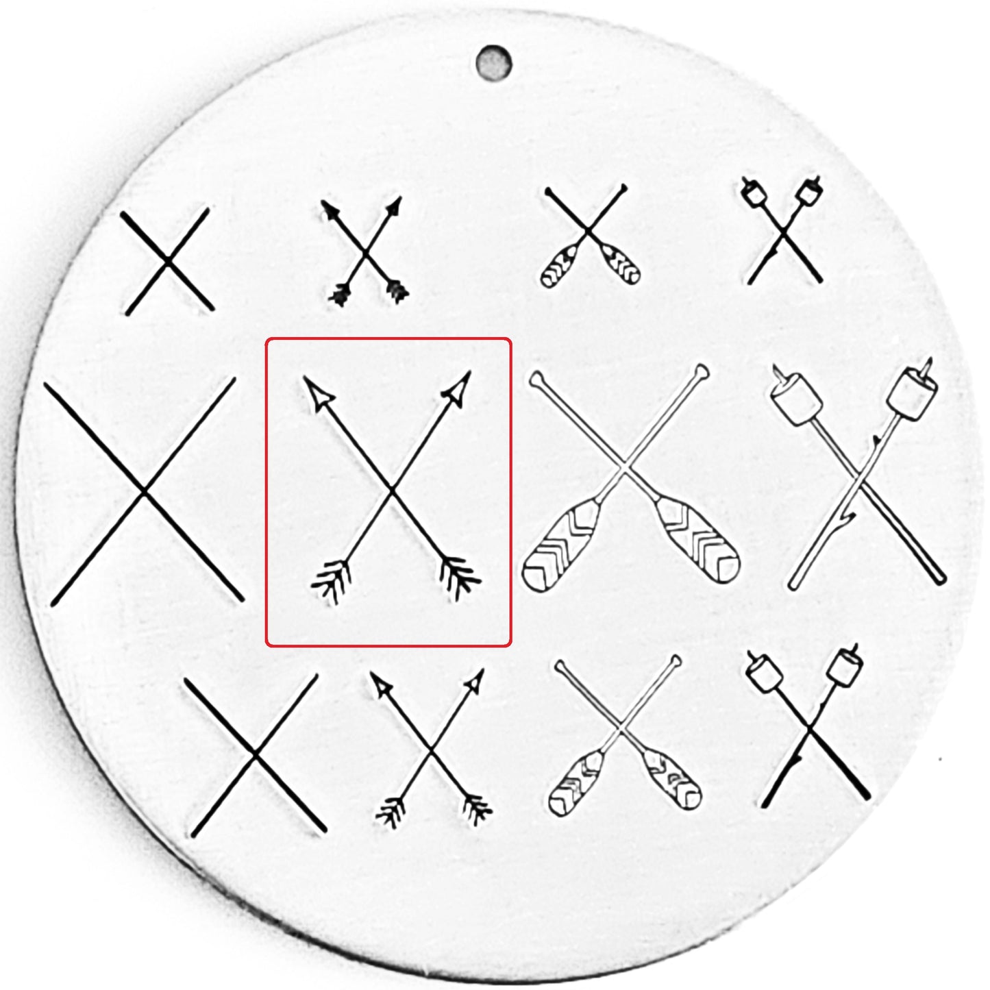 Crossed Arrows