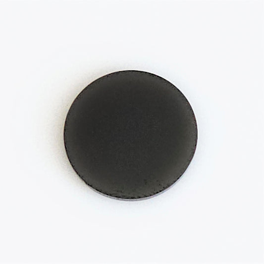 Black Plated Stainless Steel - 5/8" Circle (no hole)