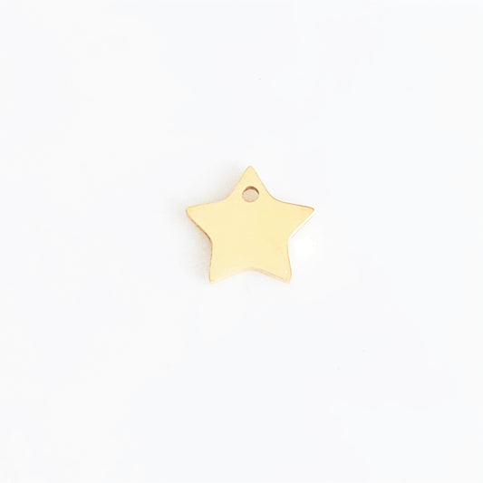 Star Charm - Gold Plated