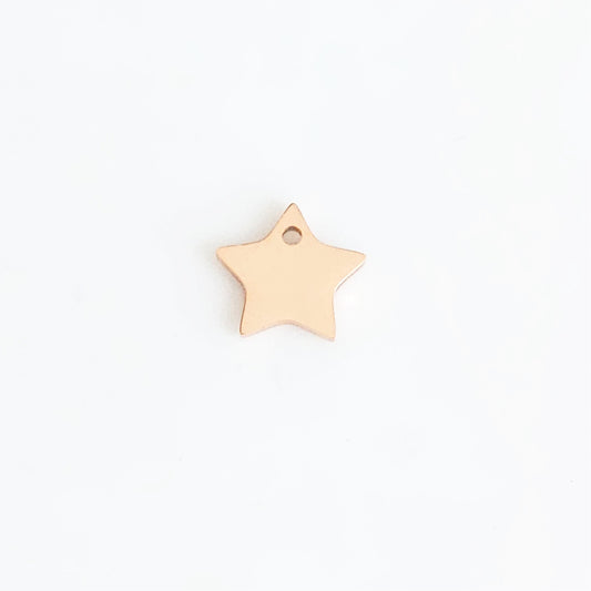 Star Charm - Rose Gold Plated