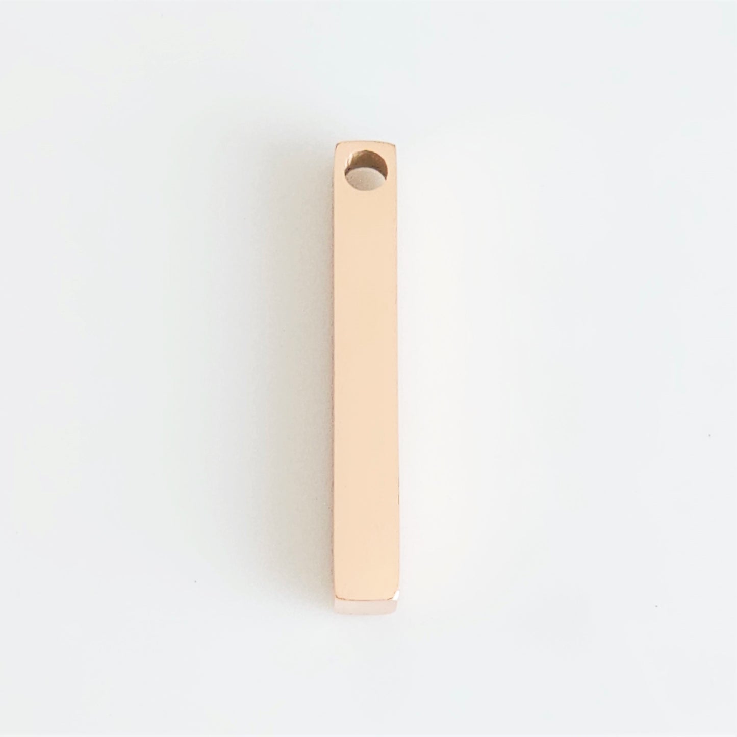 Rose Gold Plated Bar - 4.5mm x 35mm