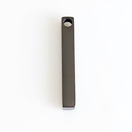 Black Plated Bar - 4.5mm x 35mm
