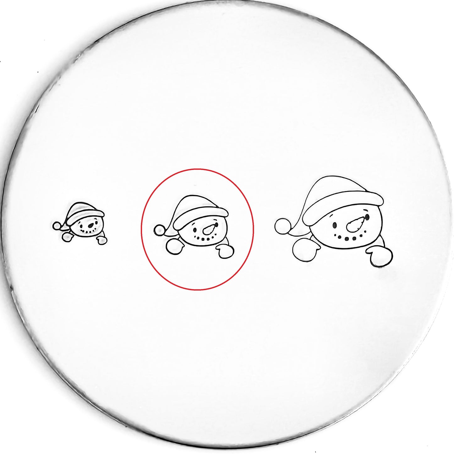 Line Snowman