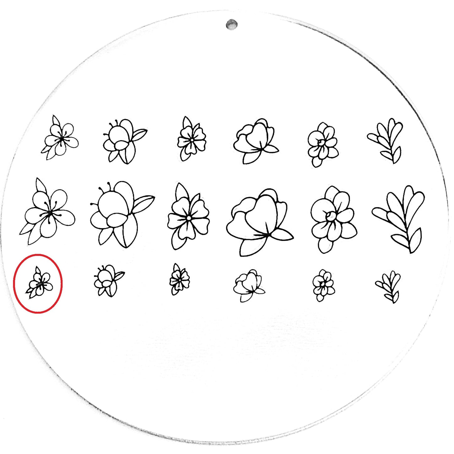 Monogram Flowers
