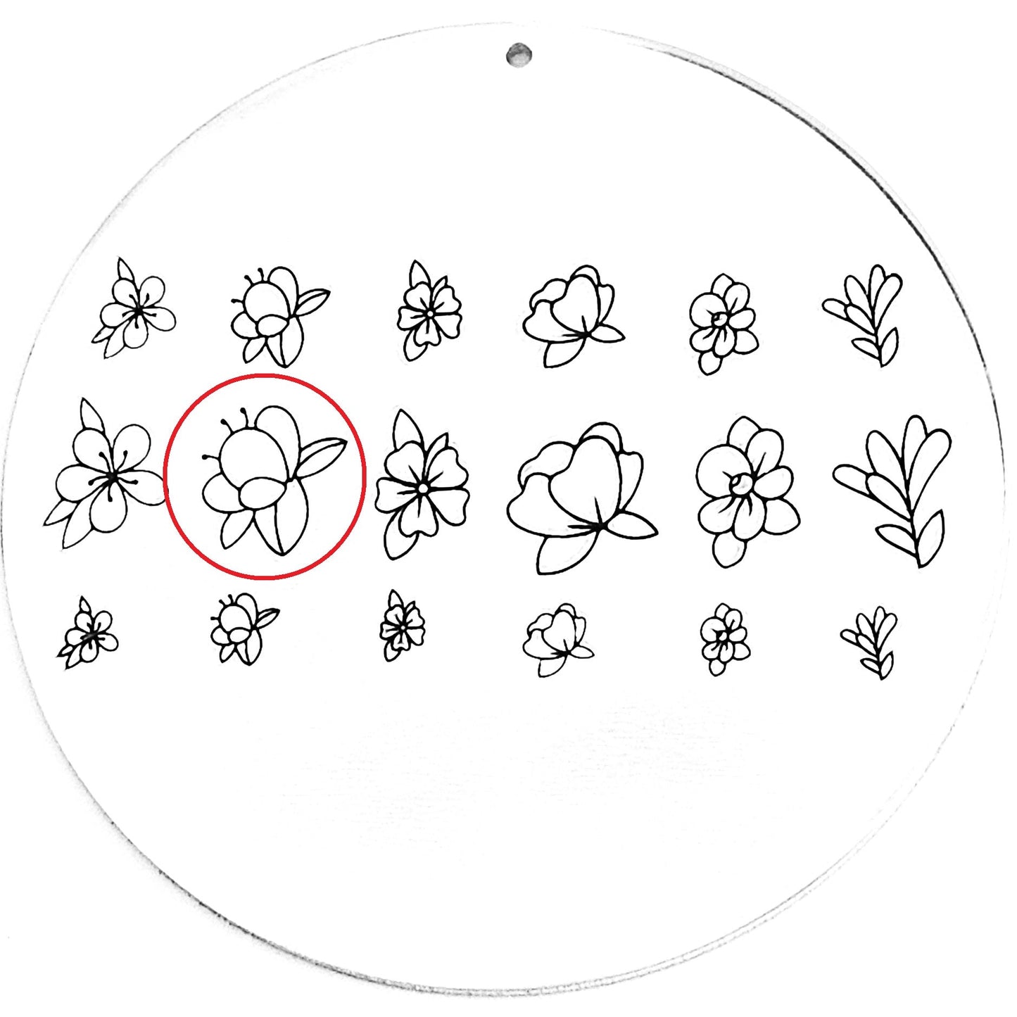Monogram Flowers