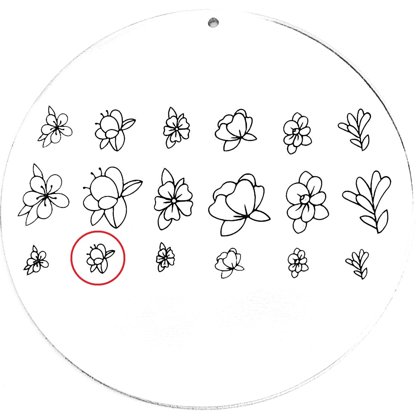 Monogram Flowers