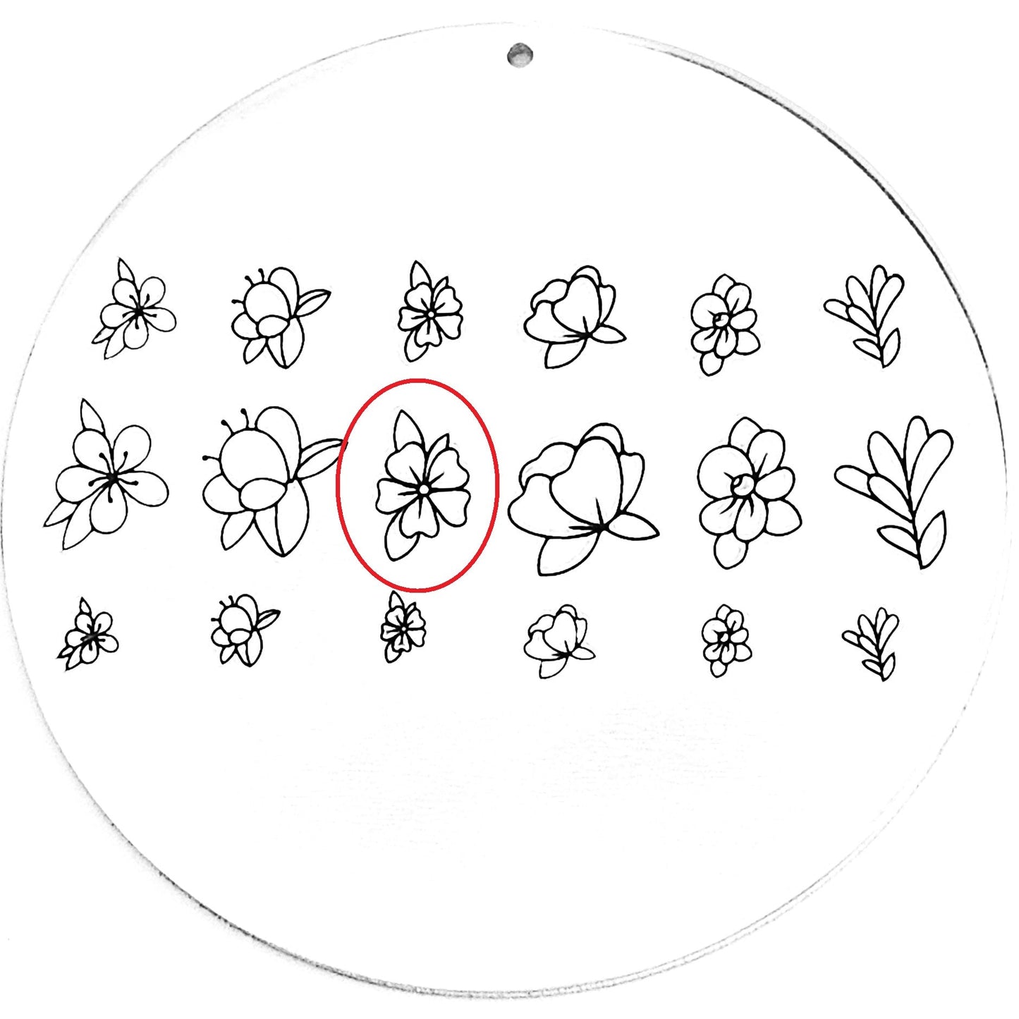 Monogram Flowers