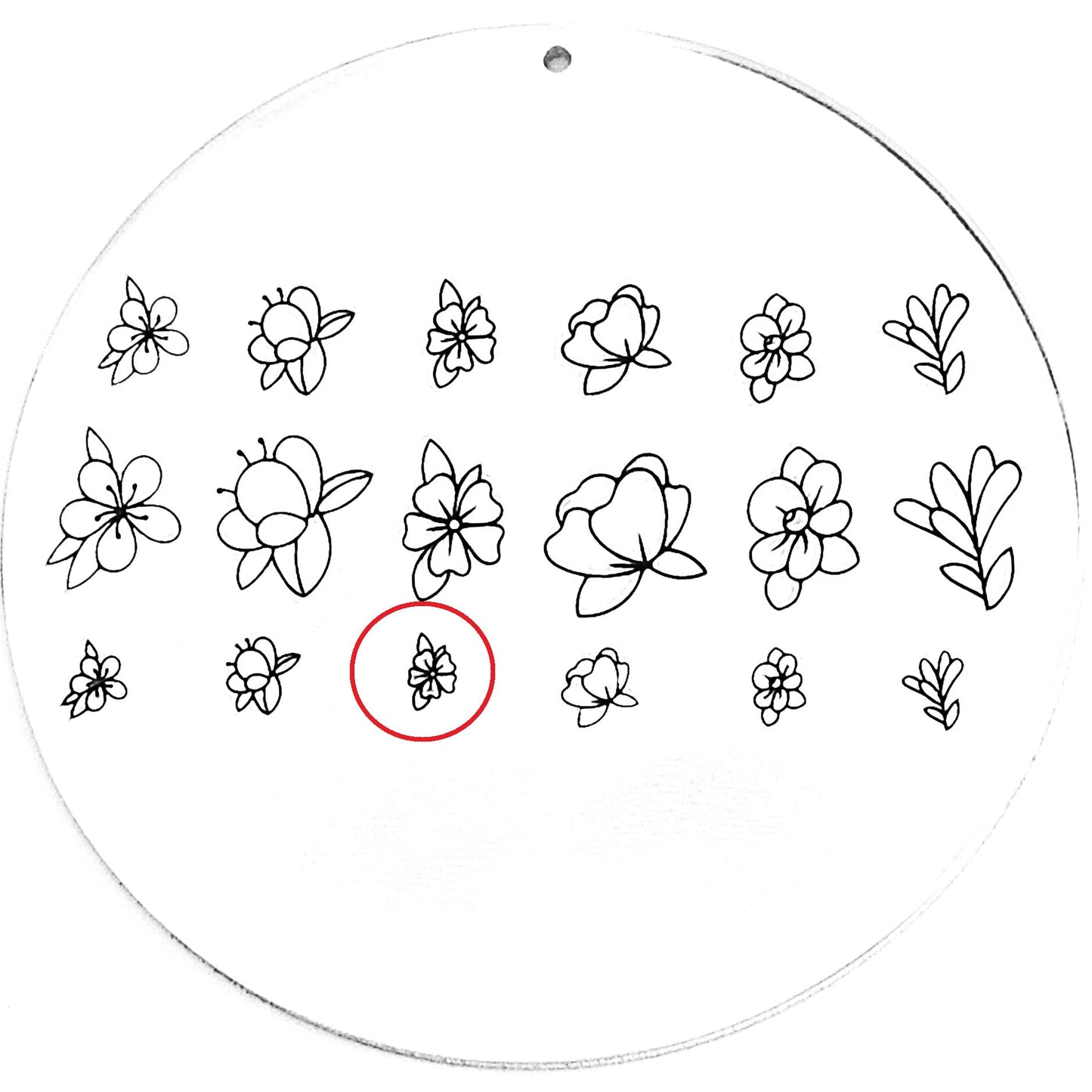 Monogram Flowers