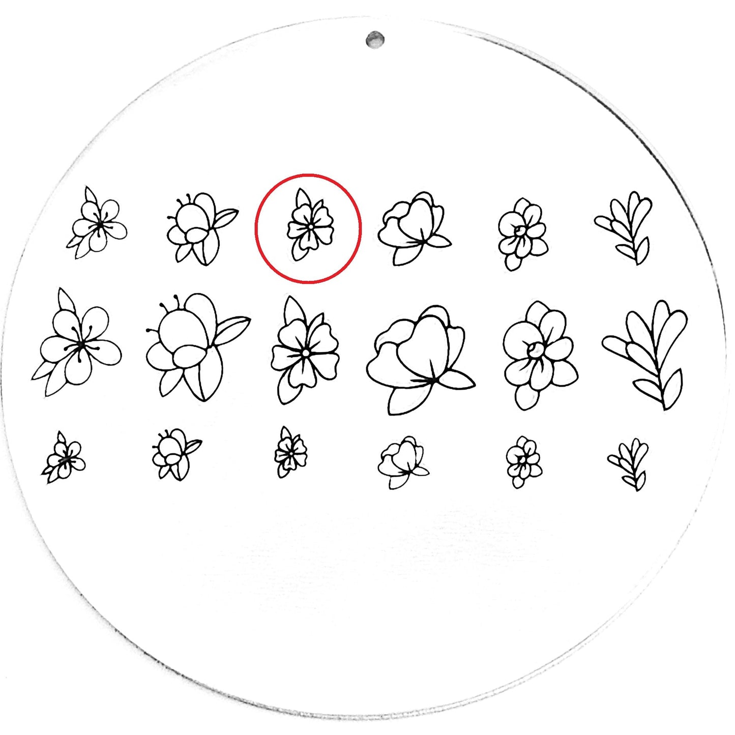 Monogram Flowers
