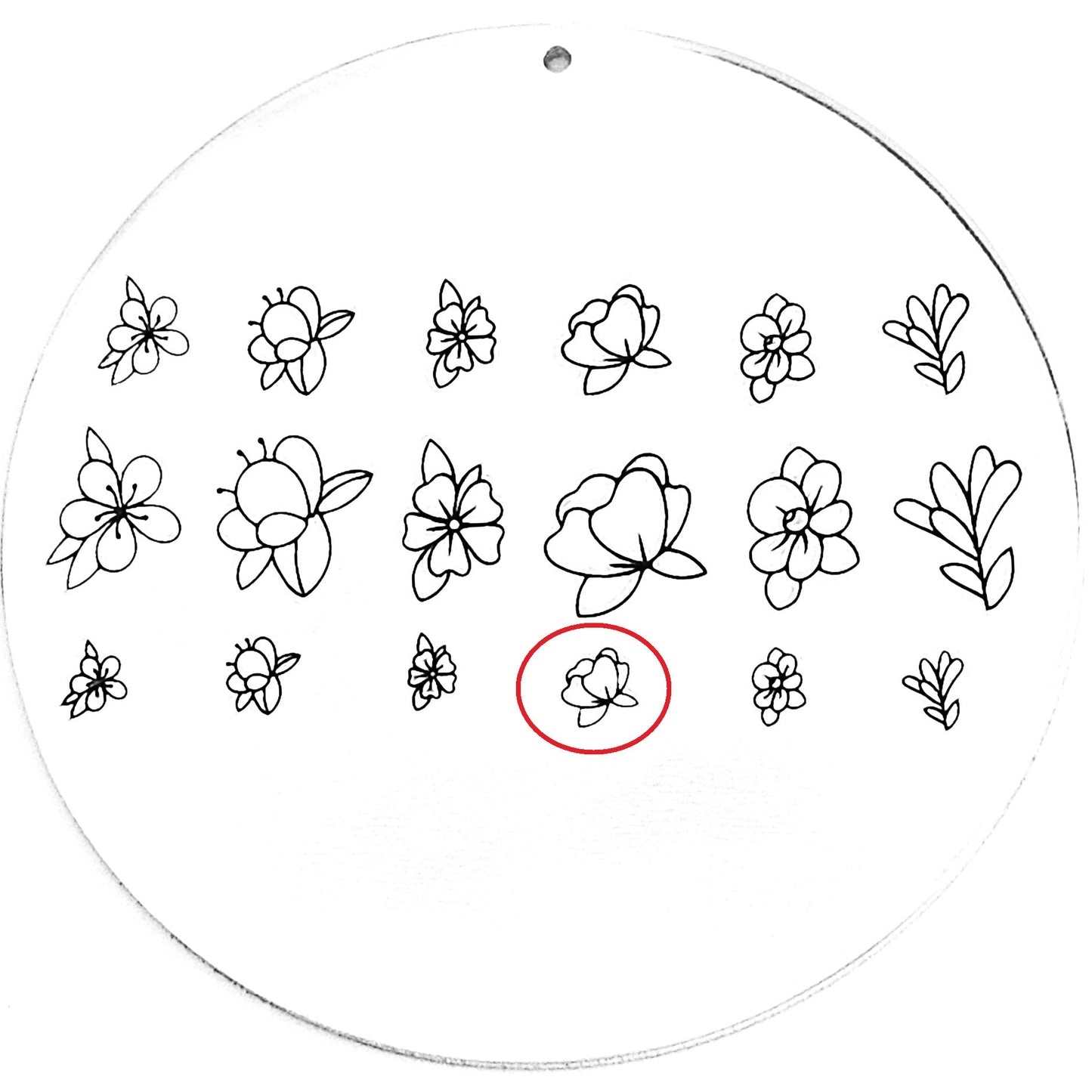 Monogram Flowers
