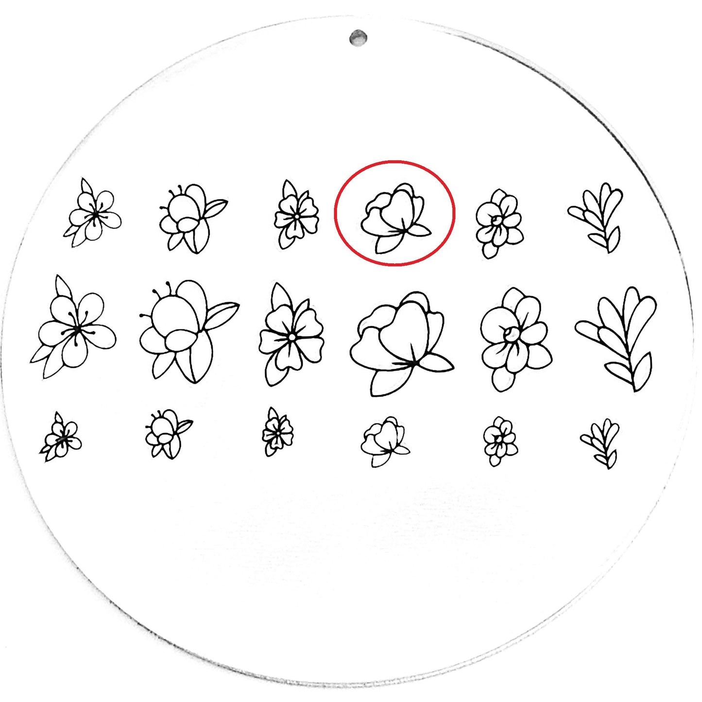 Monogram Flowers