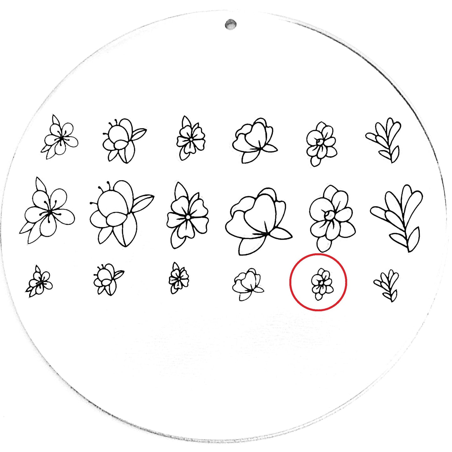 Monogram Flowers