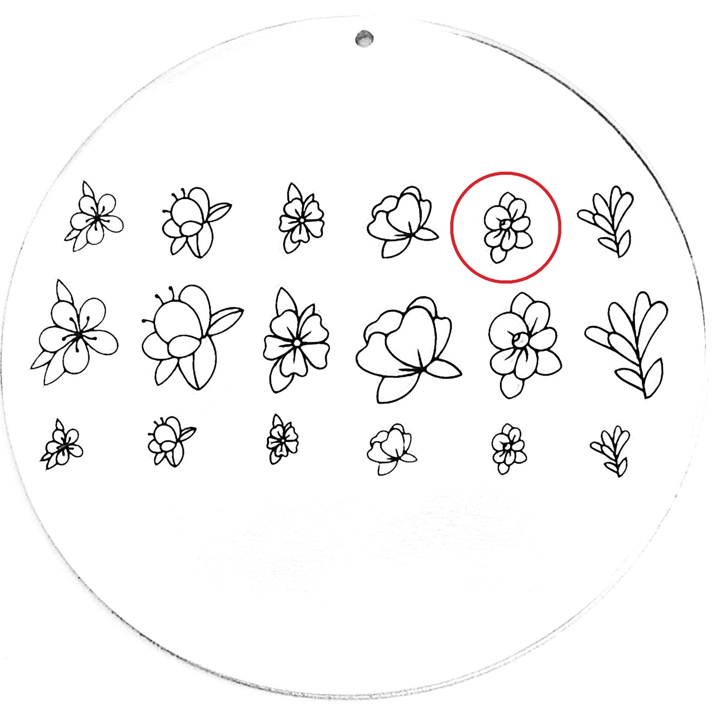 Monogram Flowers