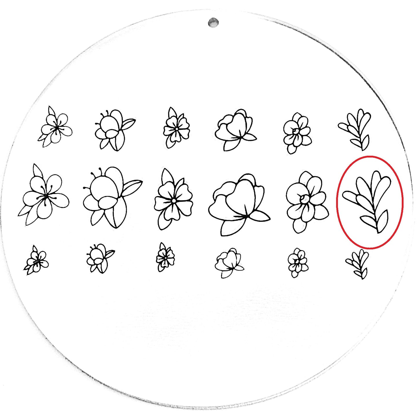 Monogram Flowers