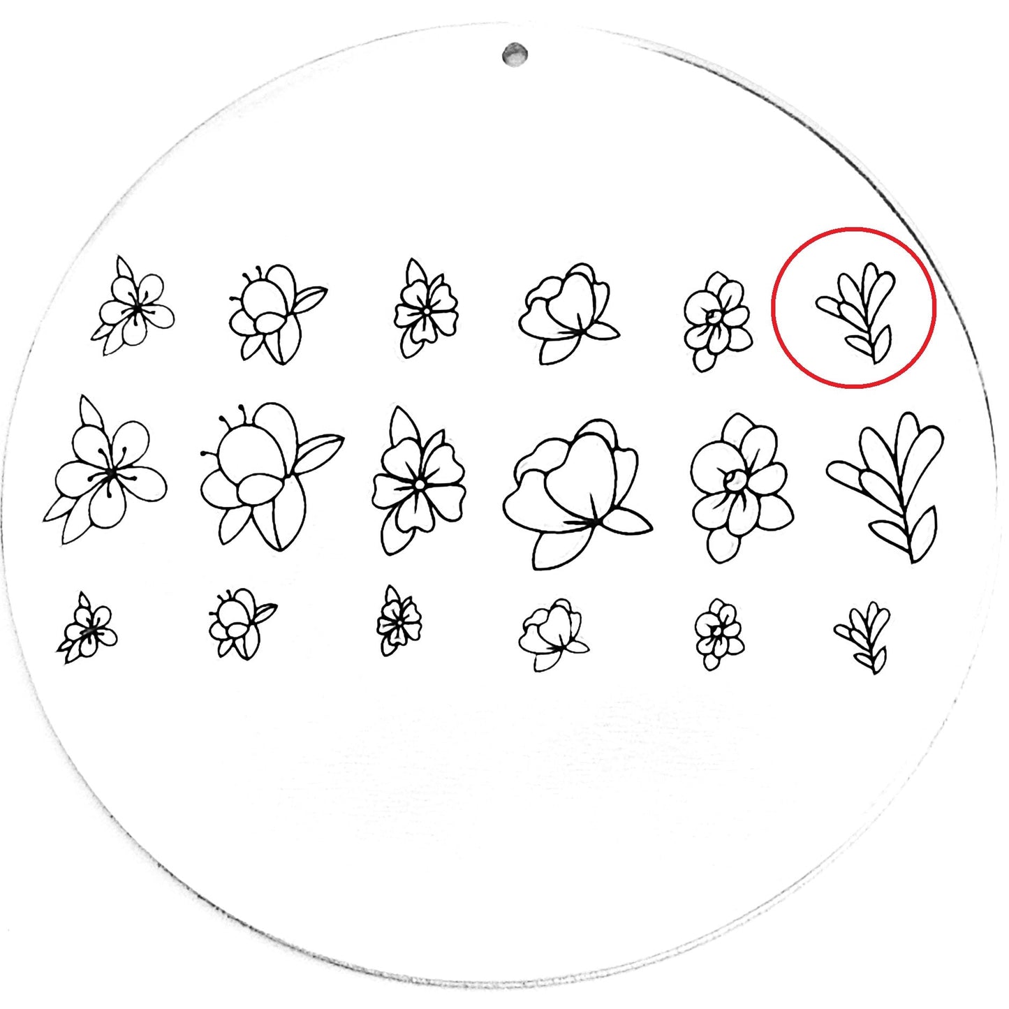 Monogram Flowers