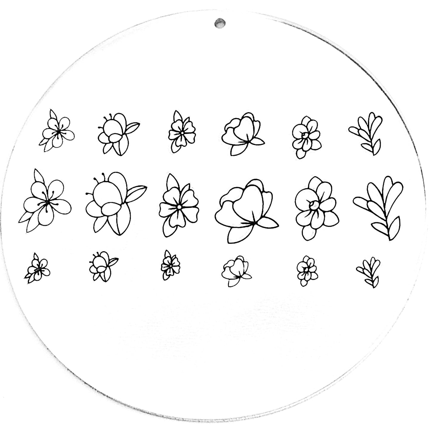 Monogram Flowers