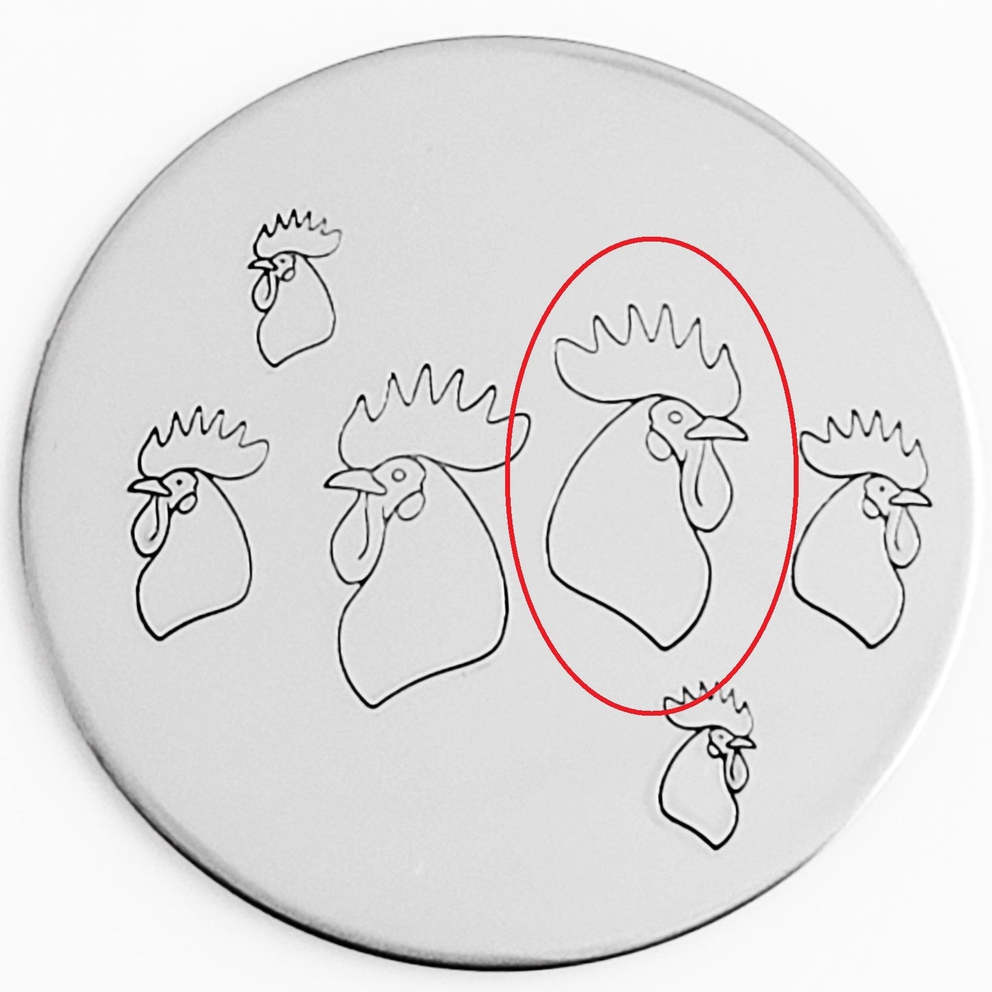 Rooster Head