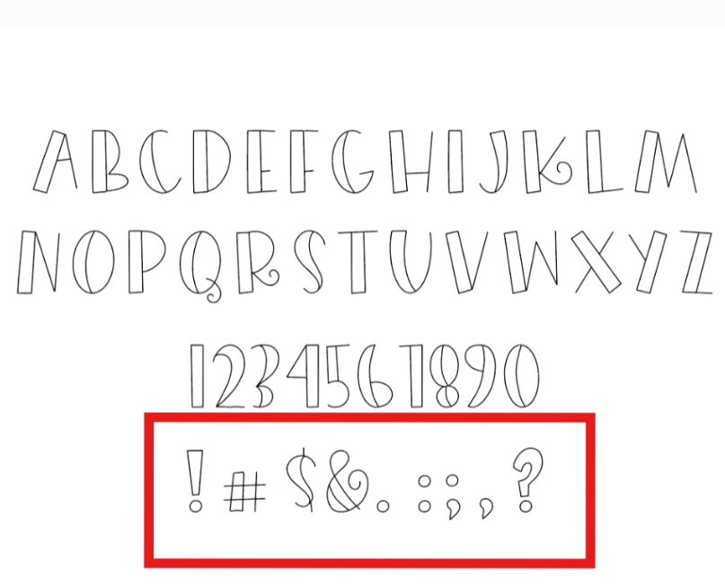 Merry Merry 3.5mm Symbols