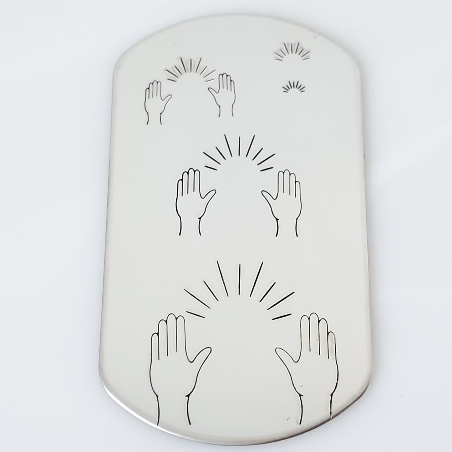 Worship Hands And Shine Lines - Overstock