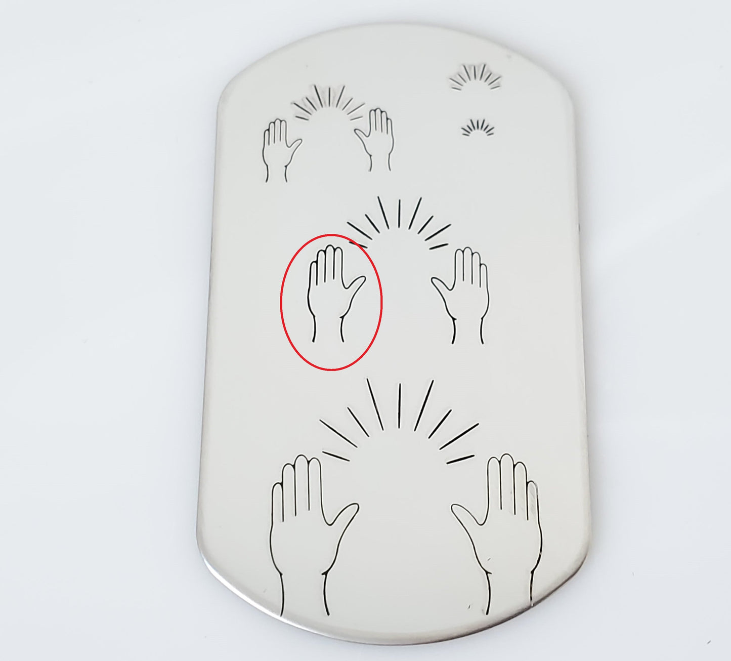 Worship Hands And Shine Lines - Overstock