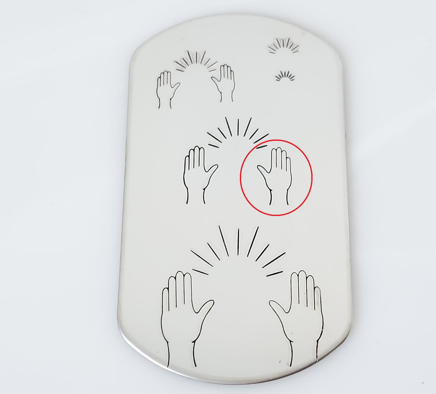 Worship Hands And Shine Lines - Overstock