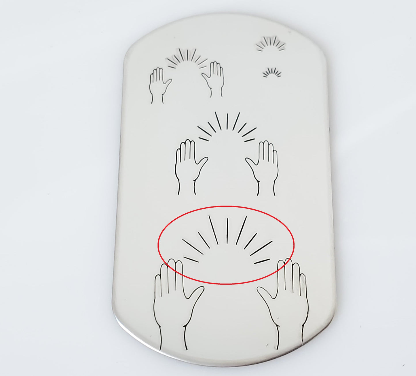 Worship Hands And Shine Lines - Overstock