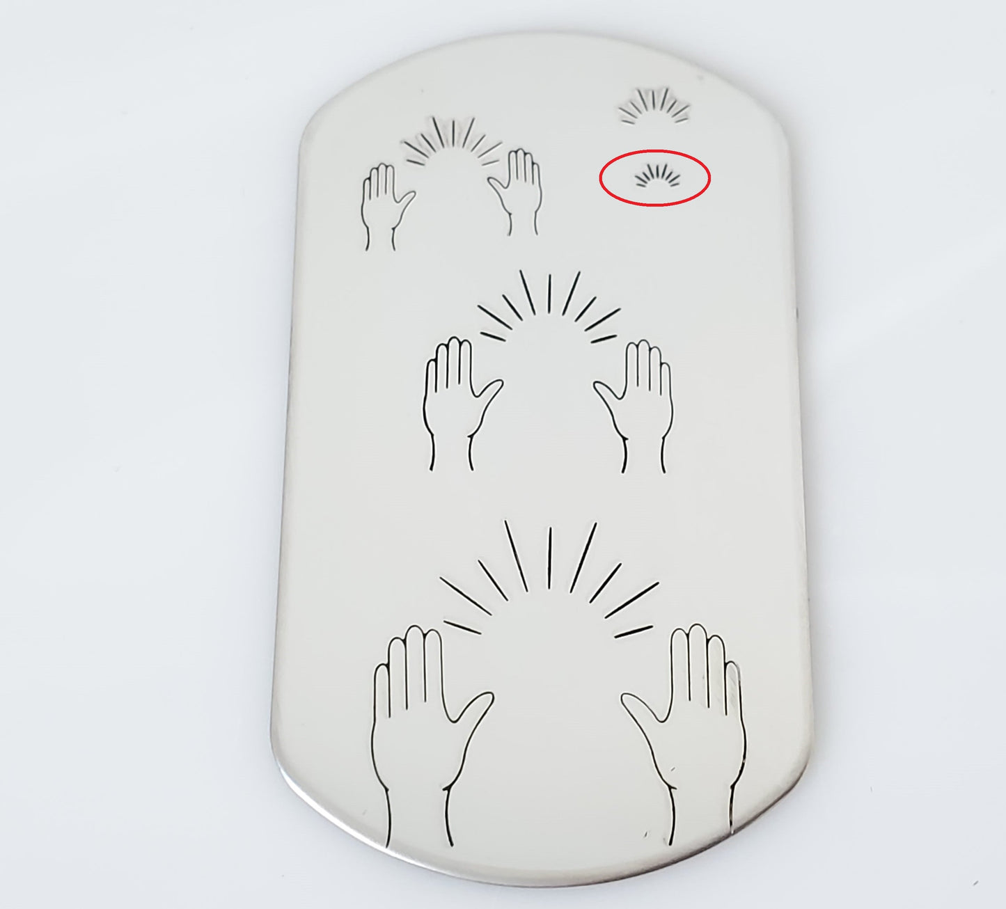 Worship Hands And Shine Lines - Overstock