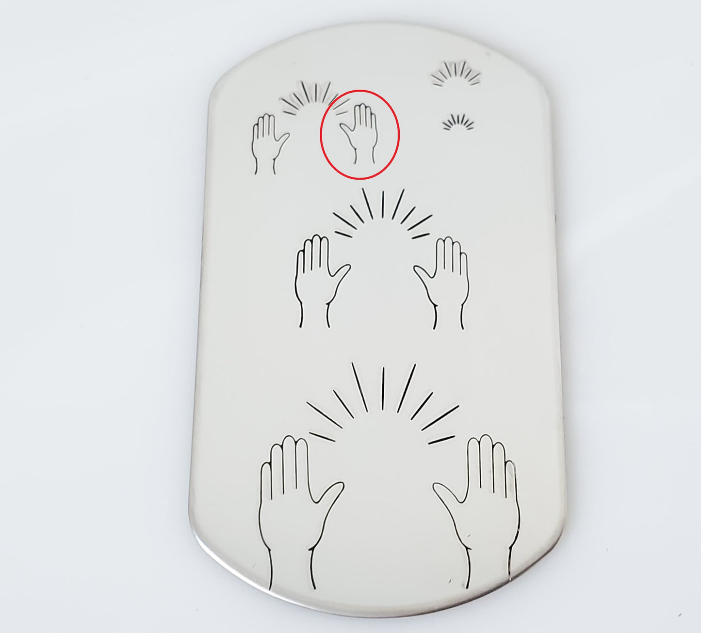 Worship Hands And Shine Lines - Overstock
