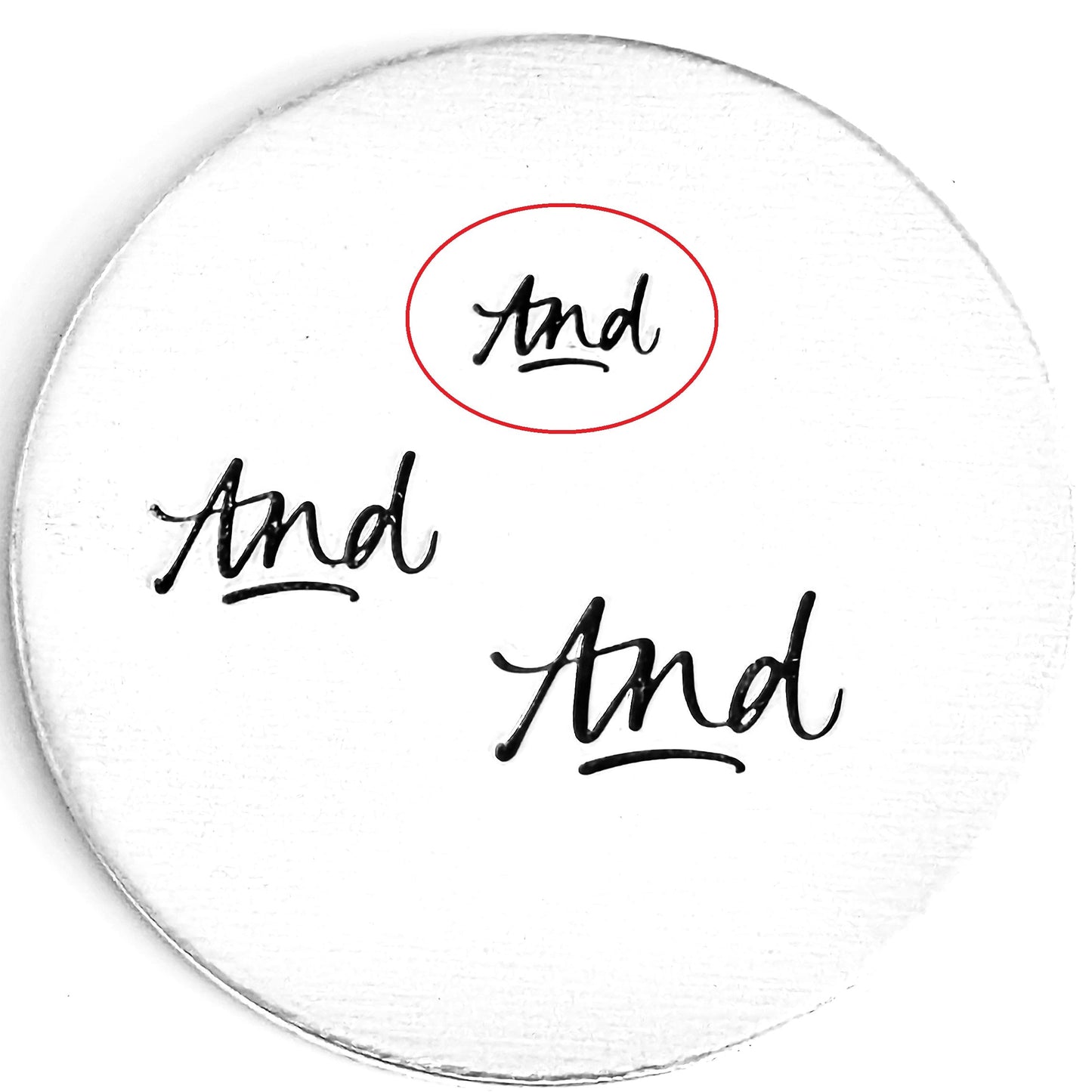 Single Word - And
