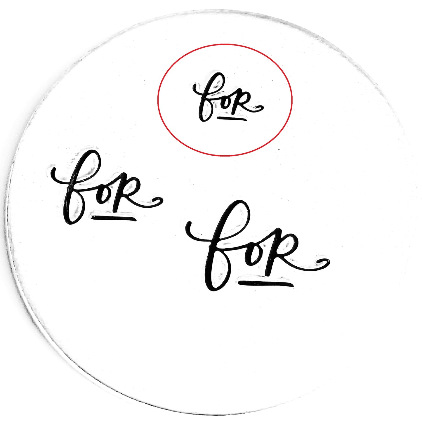 Single Word - For