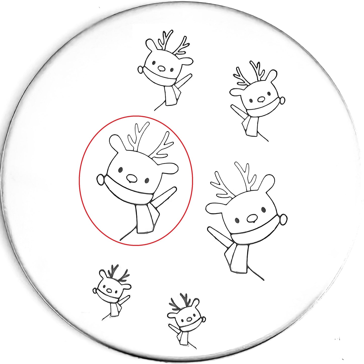 Vertical Reindeer