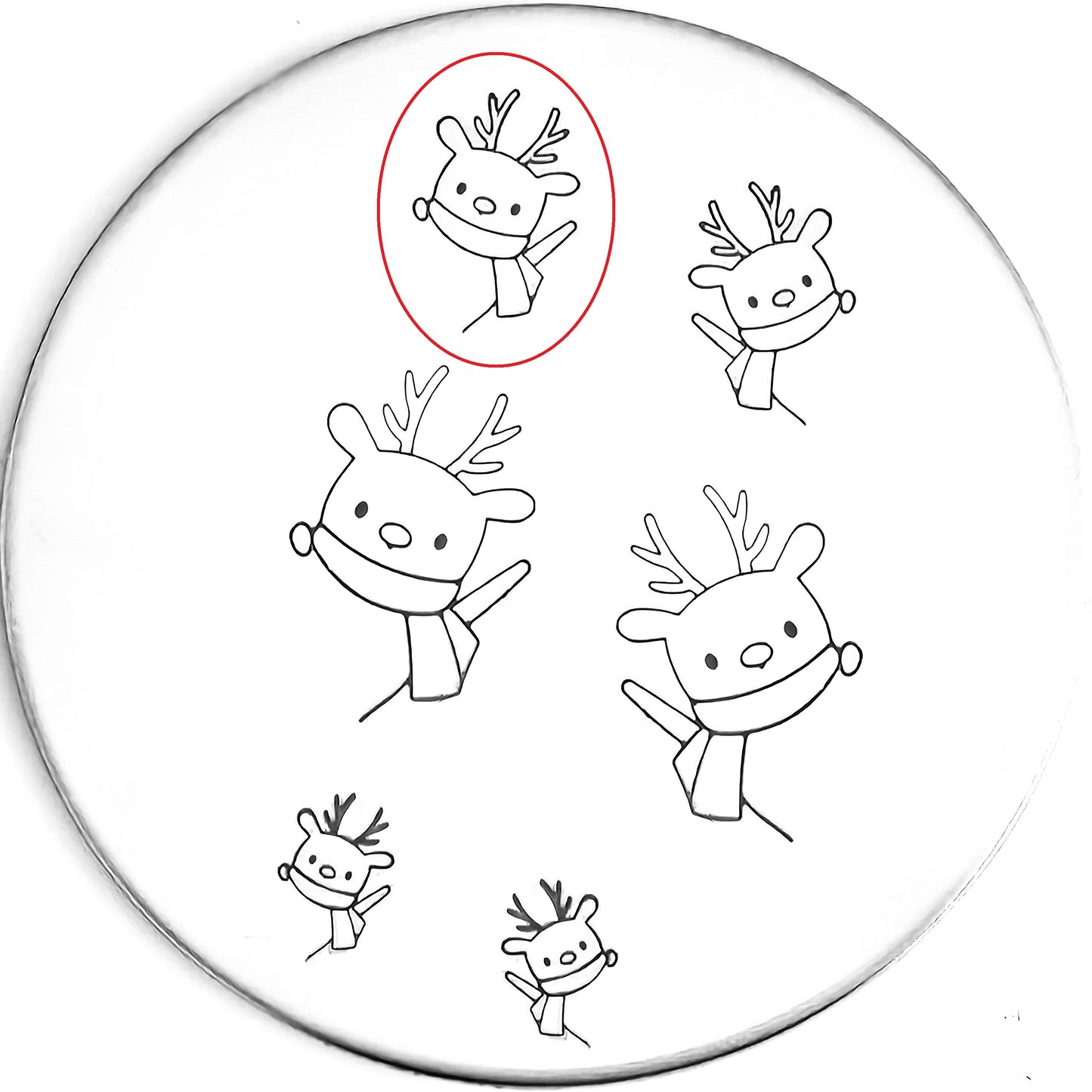 Vertical Reindeer