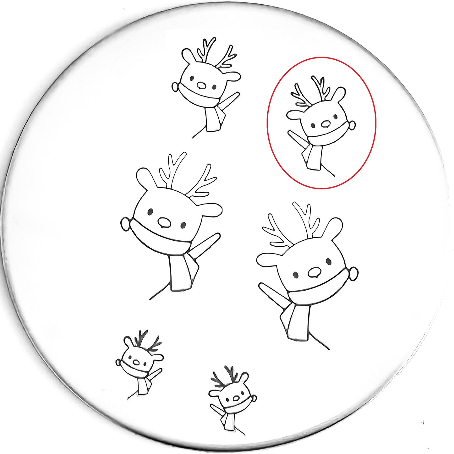 Vertical Reindeer