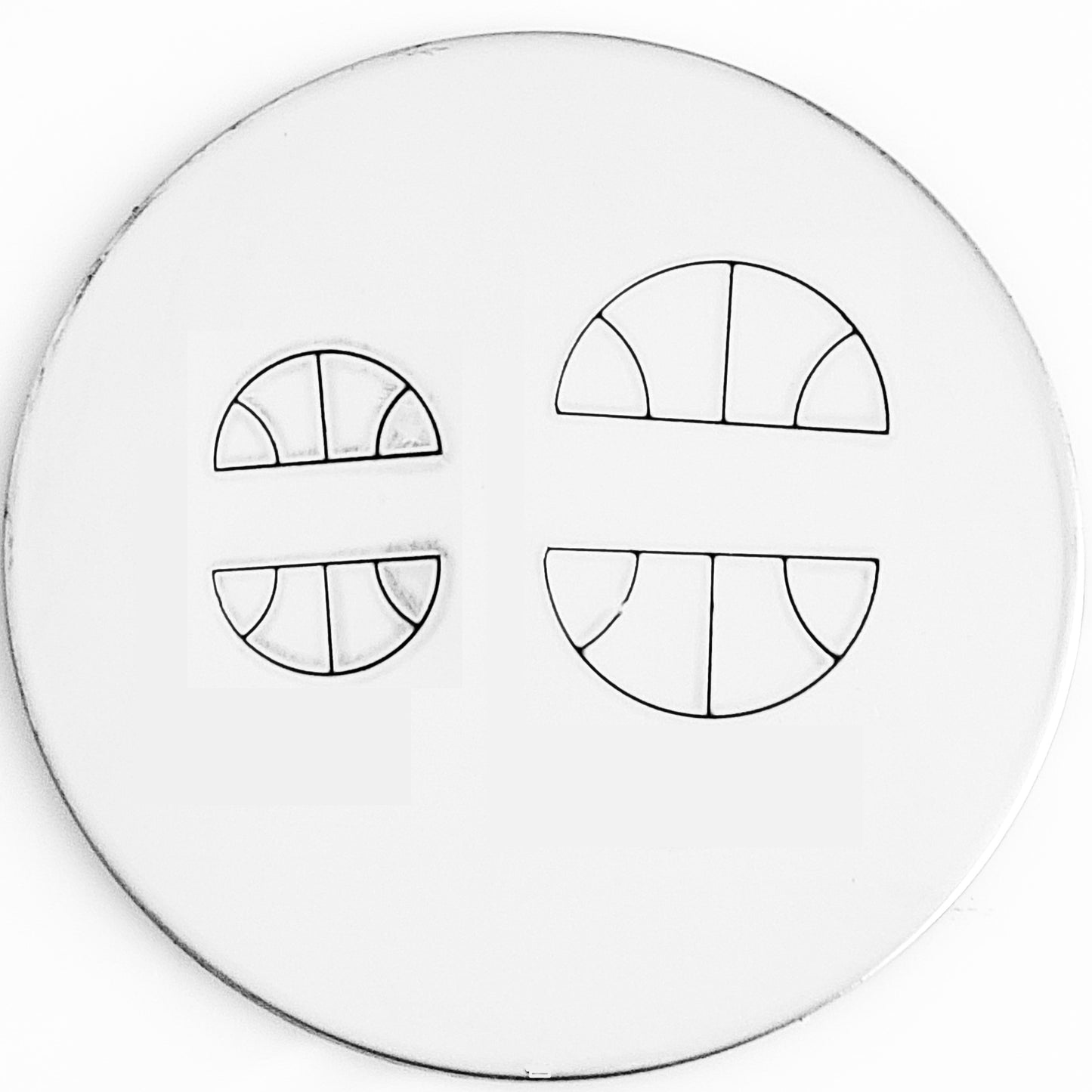 Basketball Halves - OVERSTOCK