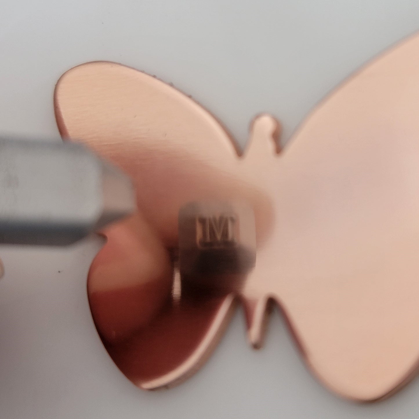 1" x 1 1/2" Butterfly - 14g BRASS