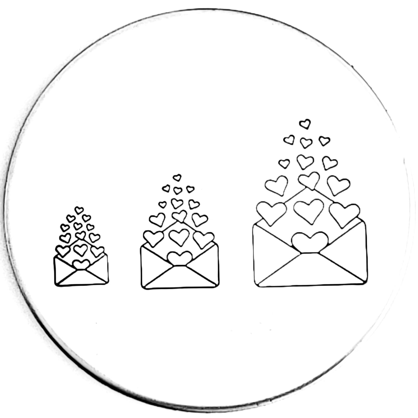 Envelope Hearts