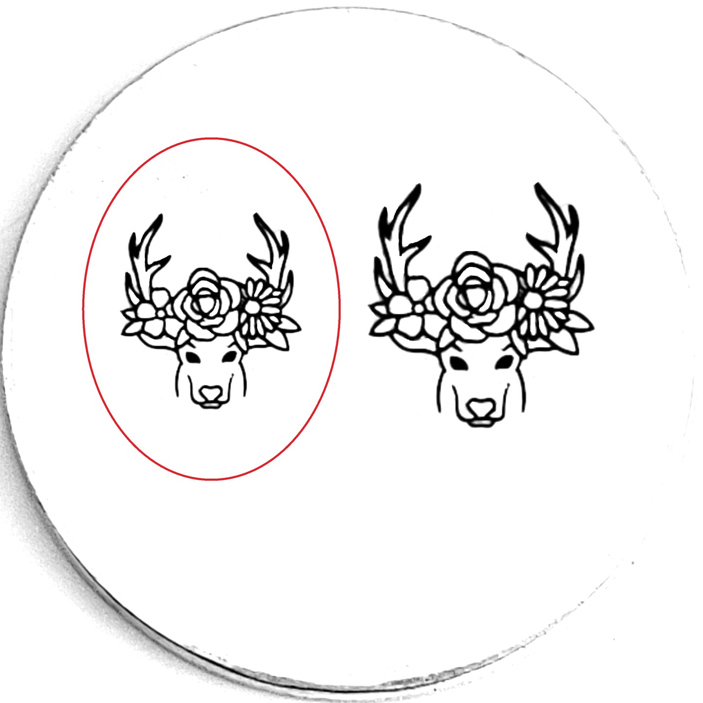Floral Deer