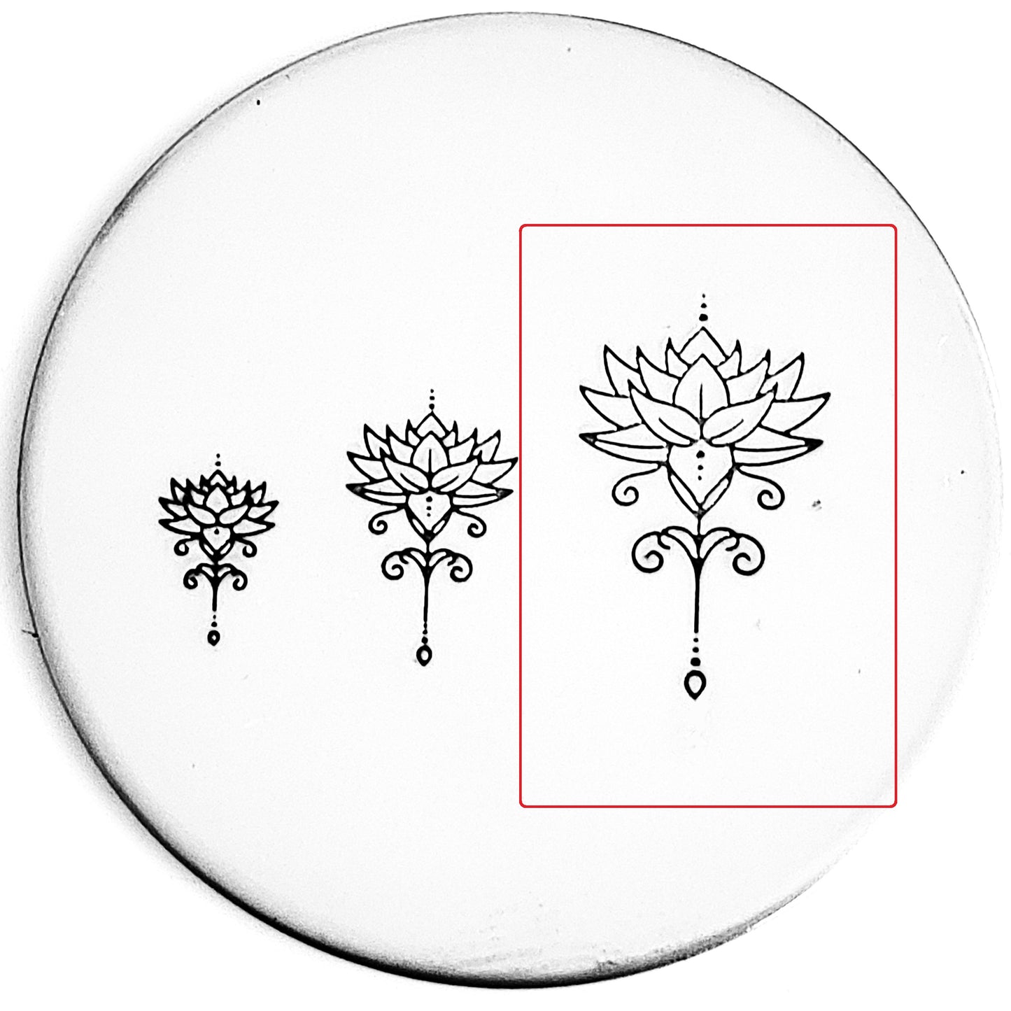 Lotus Flower Line #07