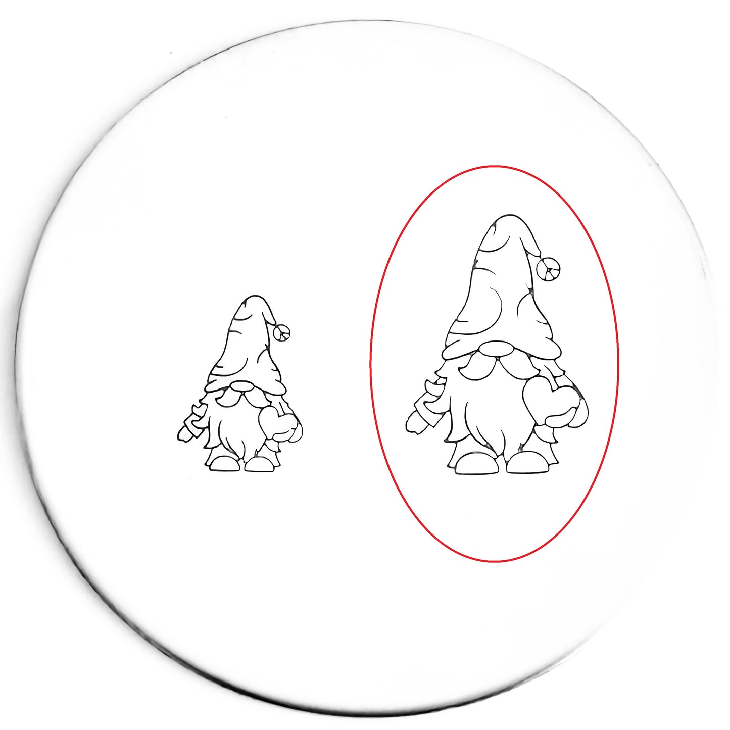 Peace and Love Wizard Gnome