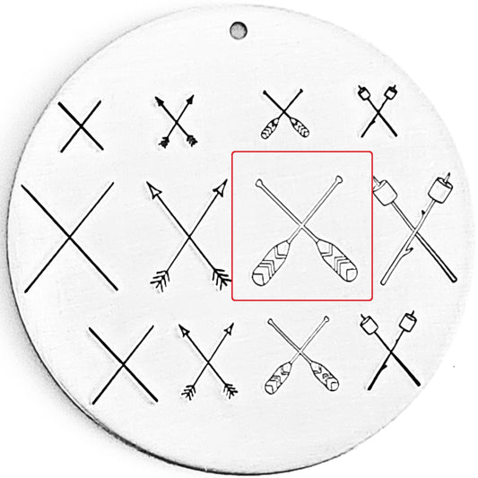 Crossed Oars