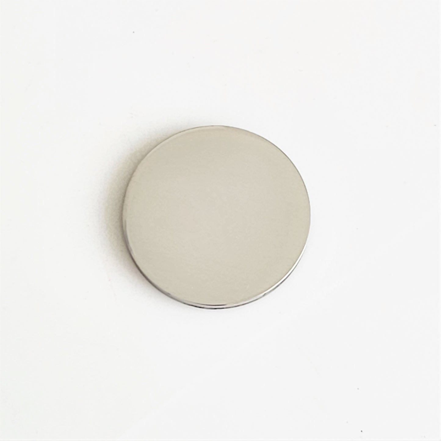 Stainless Steel - 5/8" Circle (no hole)
