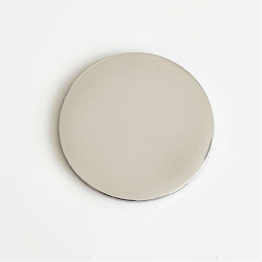 Stainless Steel - 1" Circle (no hole)