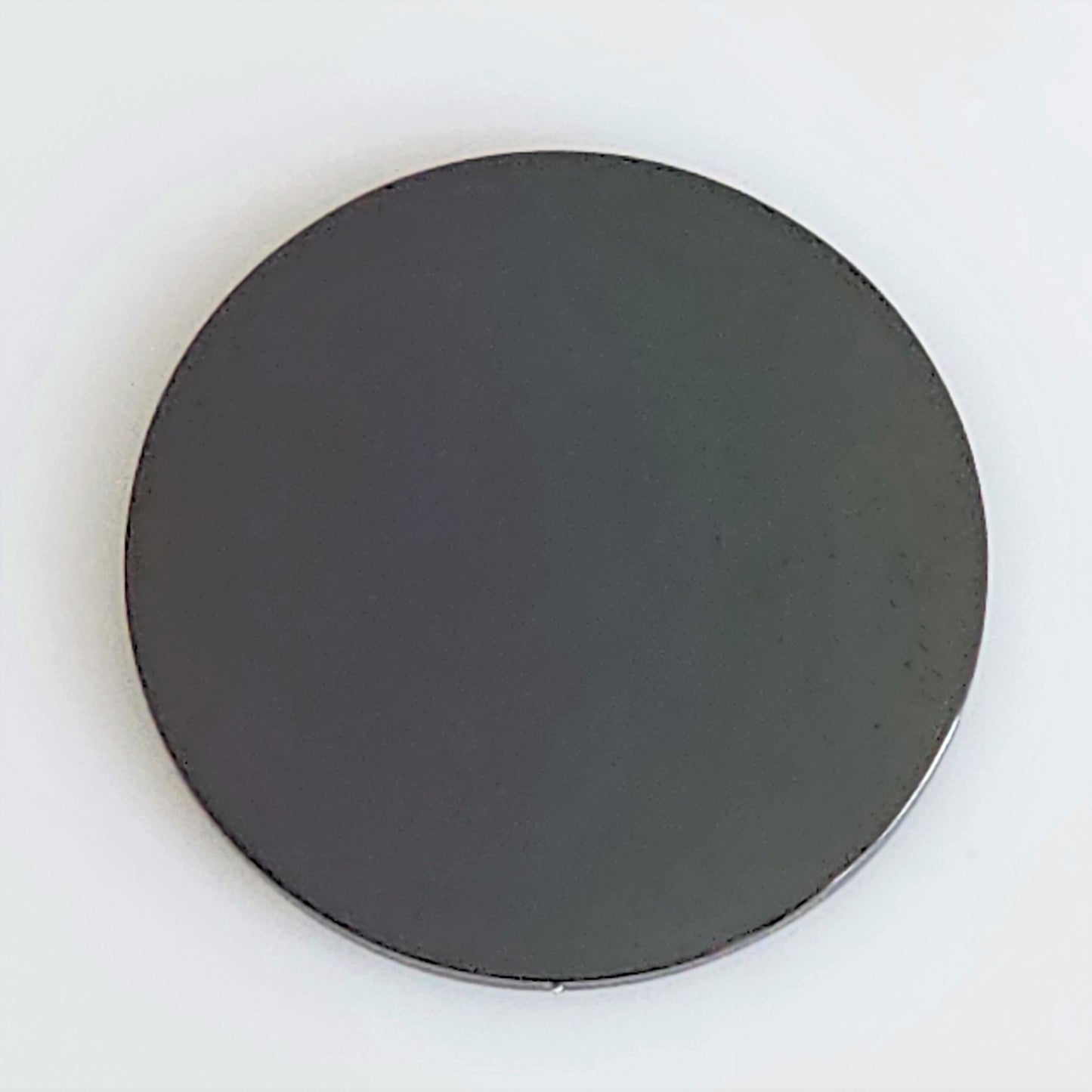 Black Plated Stainless Steel - 1" Circle (no hole)